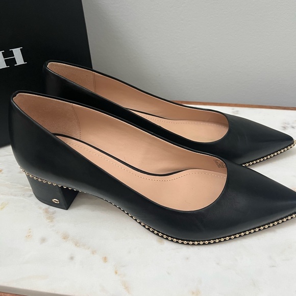 Coach Shoes Coach Willa Leather Pump In Black Poshmark